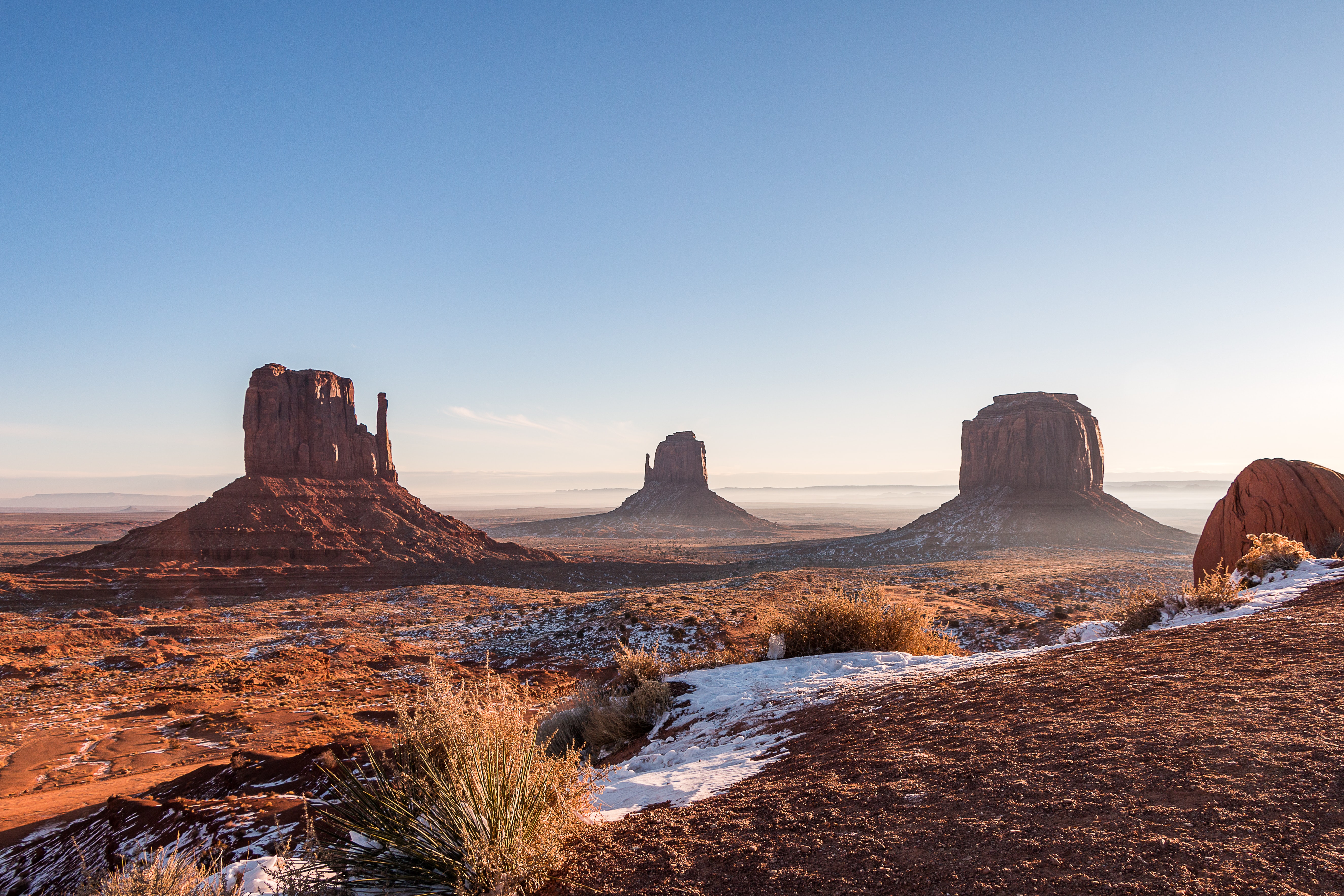 Monument Valley, located on Navajo lands