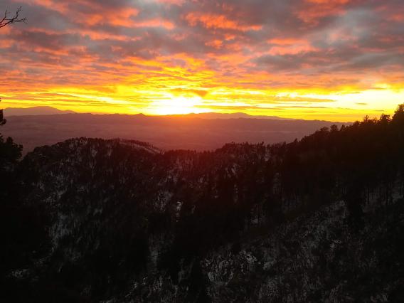 Mt. Graham Sunset