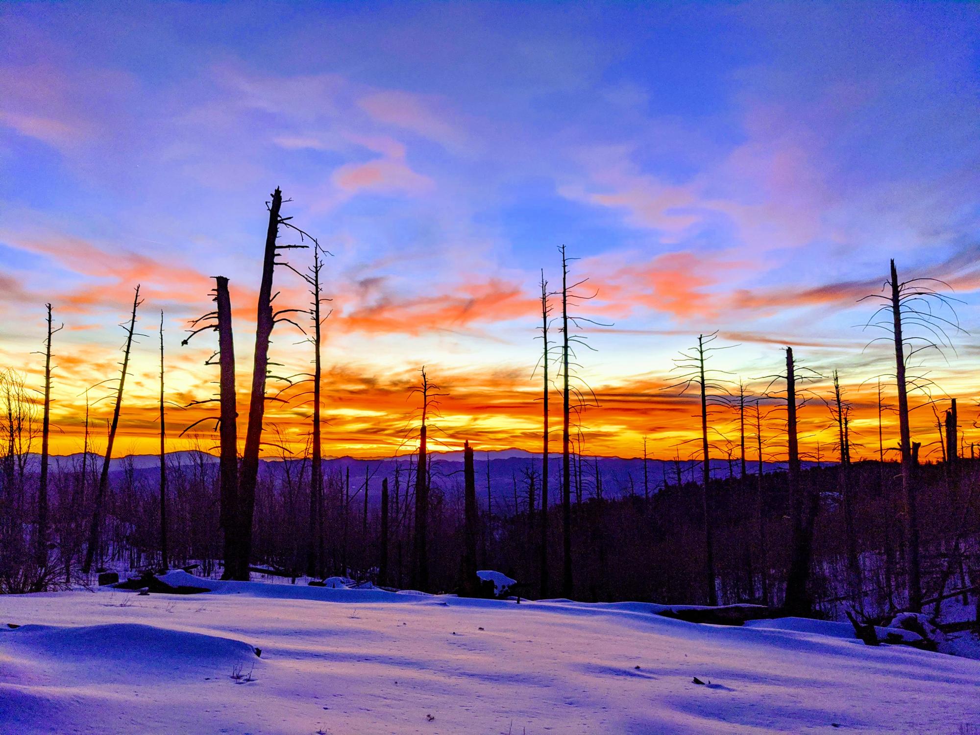 Mt Graham Sunset